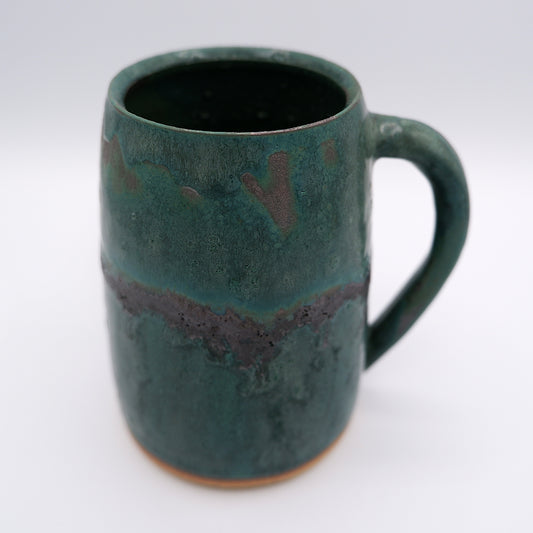 Slender Striped Turquoise Mug 67