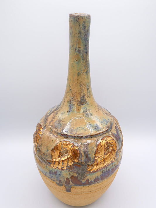 Gold Series: Roped Bud Vase